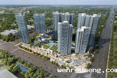 佛山新福港广场弹簧减震