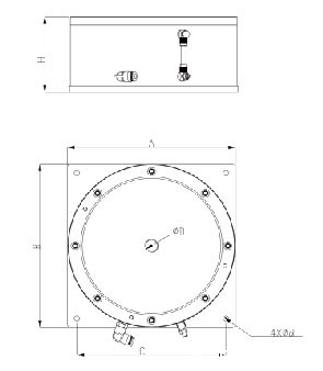 SKS型薄膜式开云体育手机版app隔振器/气浮减震器